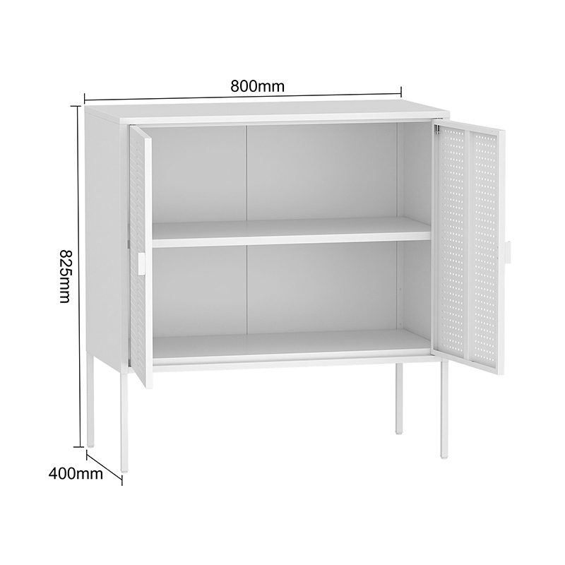 Modern European Style Steel 2 Doors Storage Cabinet