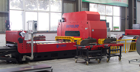 Punching and shearing machine